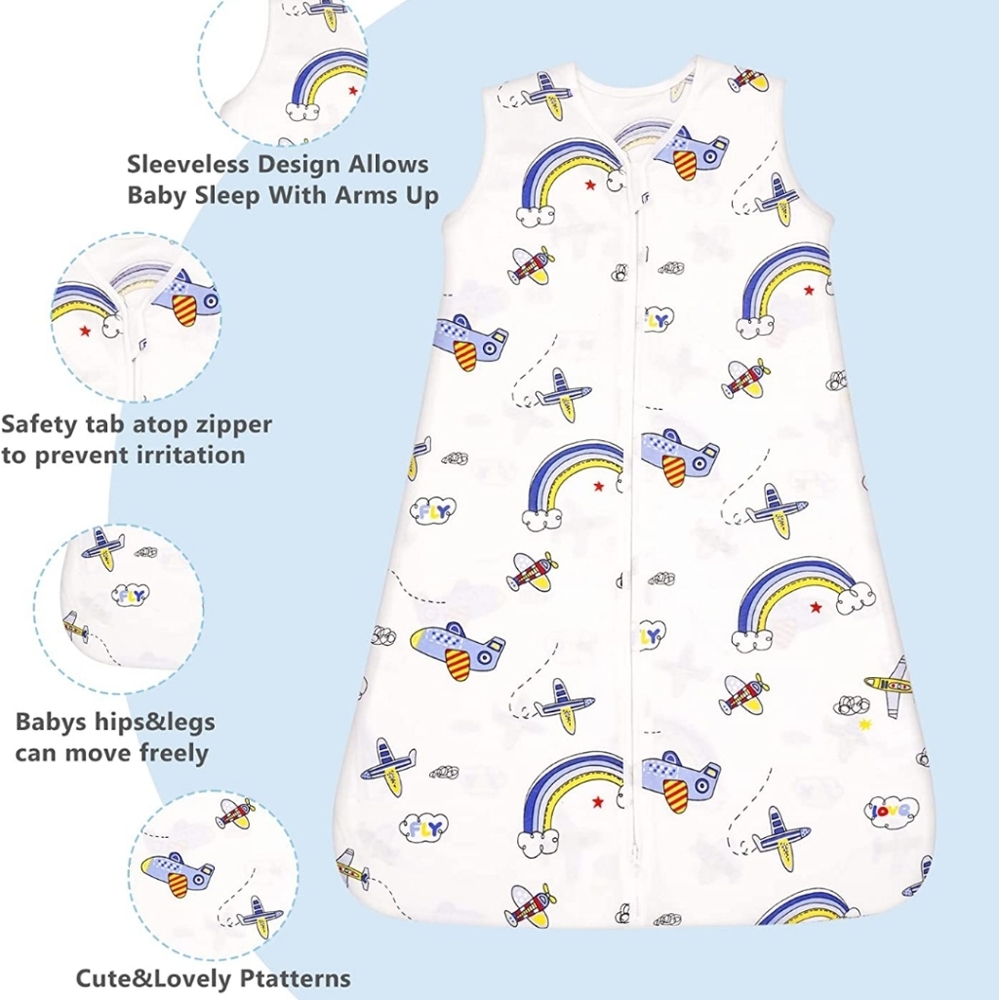Wearable sleep sack size xl  fits 18-24 months New never used airplanes helicopt